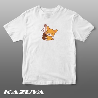 เสื้อยืดผู้ Kazuya TM-0148 เสื้อยืด ลายลูกสุนัขน่ารัก S-5XL