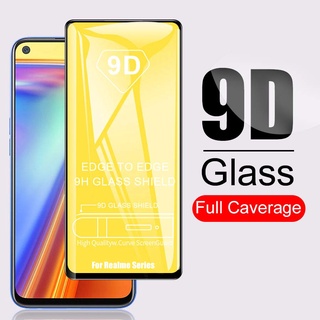 ฟิล์มกระจก 9D เต็มจอ นิรภัย Realme 5 6 7 Pro 3i 5i 6i 7 i C3 C11 C12 C15 C17