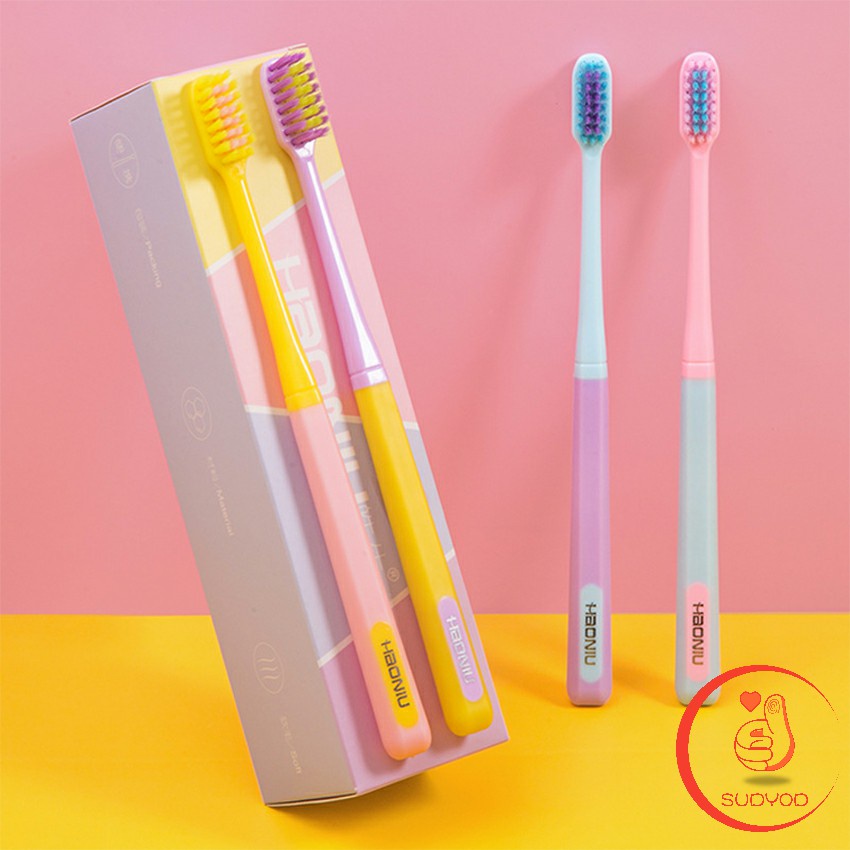 สีพาสเทล สไตล์ญี่ปุ่น สวย น่ารัก น่าใช้  พร้อมส่ง ราคาต่อ ชิ้น แปรงสีฟัน  Ice cream toothbrush ราคา ถูกที่สุด ดีลบีเคเค แกลเลอรีภาพที่ 2