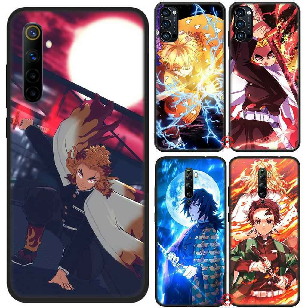 Realme Narzo 20 30A 7 8 7i GT NEO Pro เคสโทรศัพท์ 9QK Anime Demon Slayer Kimetsu ไม่มี Yaib