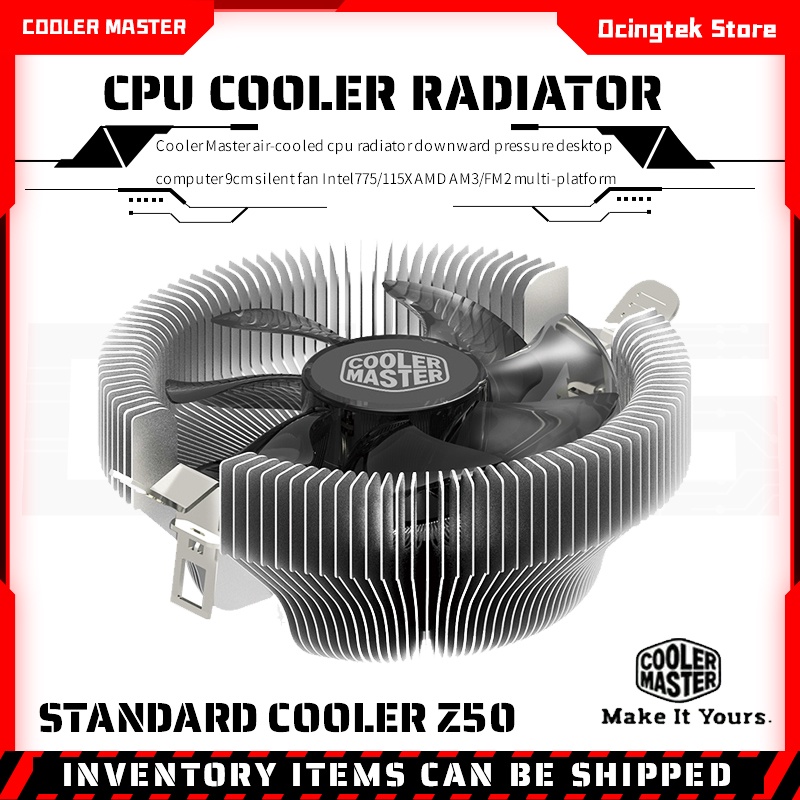 พัดลมระบายความร้อน CPU Z50 MINI 90 มม. สําหรับ Intel 775 115X AMD AM2 AM2+ AM3
