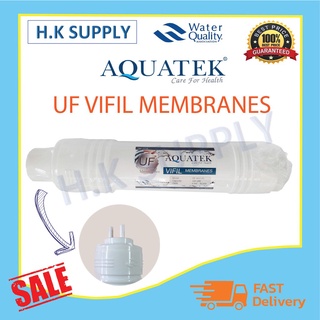 Aquatek ไส้กรองน้ำ Inline UF Membrane U Type อควาแทก แค๊ปซูล 12 นิ้ว