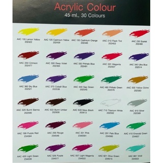 สีอะคริลิค เรนาซองซ์ ชนาด45ml. ชุดที่3/3