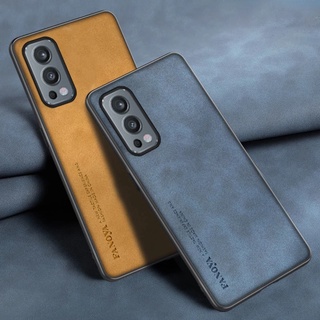 เคสโทรศัพท์มือถือหนัง PU ไฮบริด กันกระแทก สไตล์วินเทจ สําหรับ OnePlus Nord 2T 2 N20 N10 N30 N100 N200 5G