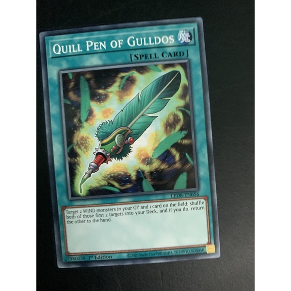 โพสต์ Yugioh: ปากกา Quill ของ gulldos