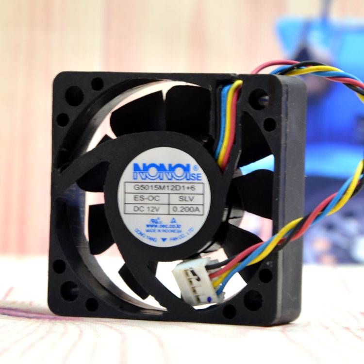 ใหม่ Nonoise G5015M12D1 +6 12V 0.200A 5015 เครื่องเสียงรถยนต์พัดลมระบายความร้อน