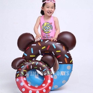 WIMPOOLFLOATS ห่วงยางแฟนซี ห่วงยางโดนัทมีหู 60 cm