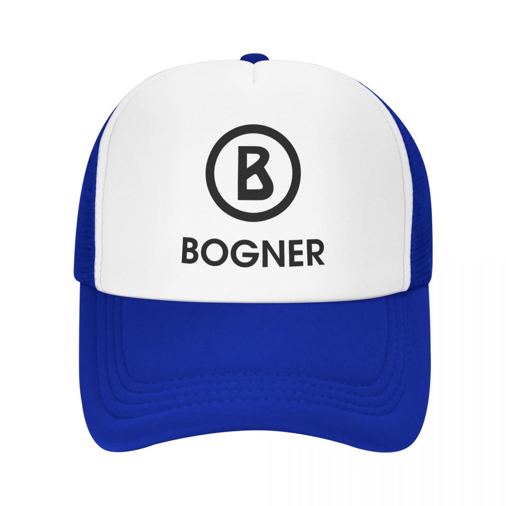 Bogner ผู้ใหญ่ตารางสุทธิหมวกผู้ชายผู้หญิงเบสบอลหมวก High-Stiff ตาข่ายปรับ Unisex Casual กีฬา Snapbac