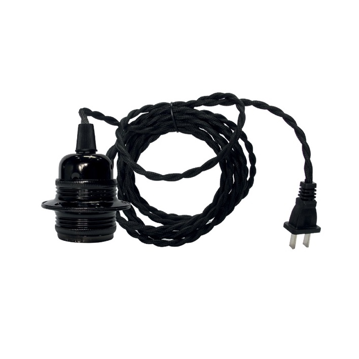 HI-TEK ชุดขั้วหลอดไฟ Retro series สไตล์มาตรฐาน ขั้วE27 พร้อมสาย - รูปที่ 3