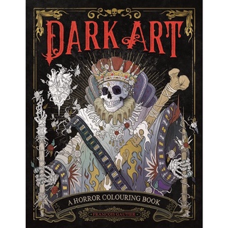 Dark Art: A Horror Colouring Book for Adults