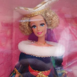 1994 Medieval Lady Barbie Doll   **กล่องมีรอยจากการขนส่ง**