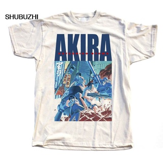 เสื้อยืดผ้าฝ้ายพิมพ์ลายแฟชั่น เสื้อยืดผ้าฝ้าย 100% พิมพ์ลายมังงะ Akira 1988 Natural V7 K.Otomo Tokyo แฟชั่นฤดูร้อน สําหร