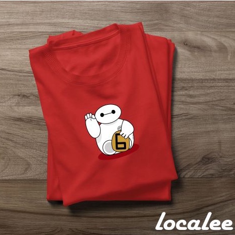 BAYMAX BIGHERO TSHIRT/ LUCKY BAYMAX TSHIRT/ เสื้อยืด UNISEX