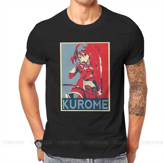 เสื้อยืดผ้าฝ้ายพิมพ์ลายขายดี เสื้อยืด คอกลม พิมพ์ลายโปสเตอร์ Akame Ga KILL Kurome Propaganda สไตล์ฮิปสเตอร์ สําหรับผู้ชา