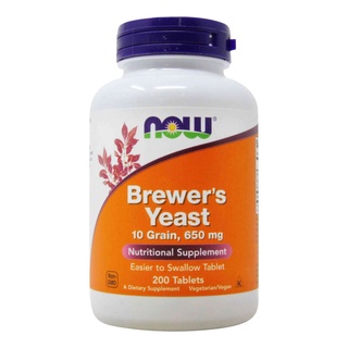 NOW Foods, Brewers Yeast, 200 Tablets