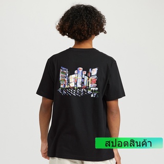 เสื้อยืดแขนสั้นพิมพ์ลาย Ut ) Nppon Miyage 427601 Uniqlo Uniqlo สําหรับผู้ชาย