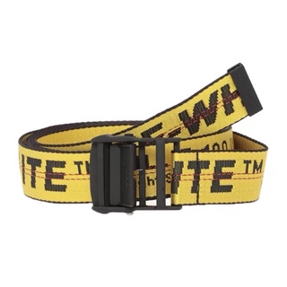 Off White Logo Print Belts  2019  (รูปถ่ายและวีดีโอสินค้าจริง)