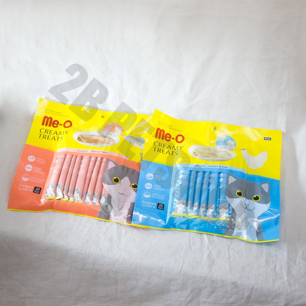 Me-o ขนมแมวเลีย Me-o 1ห่อ 20 ซอง