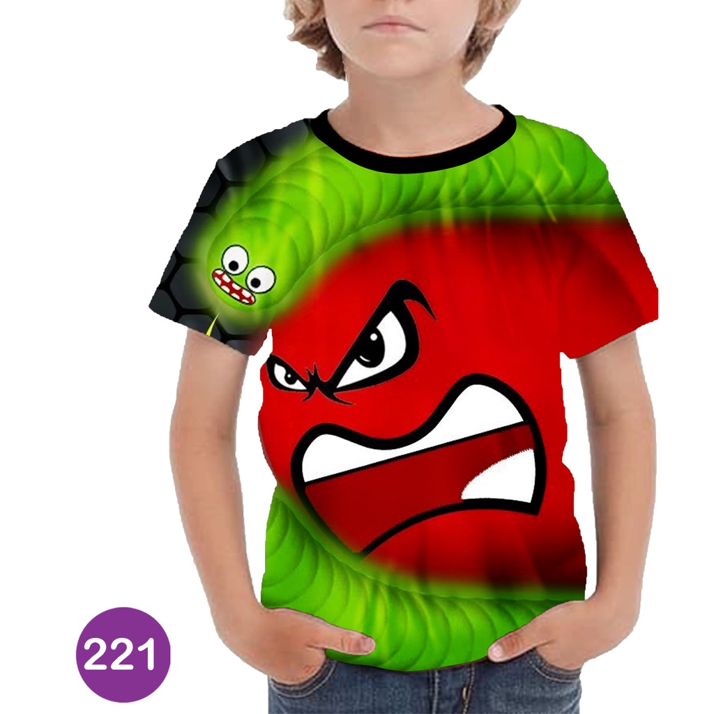 Worm Zone 3D เสื้อผ้าเด็ก 3D Animation เสื้อผ้าสําหรับเด็กผู้ชาย-221
