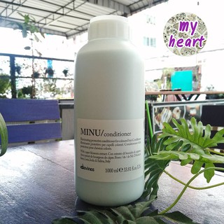 Davines Minu Conditioner 1000 ml ครีมนวด สำหรับผมทำสี