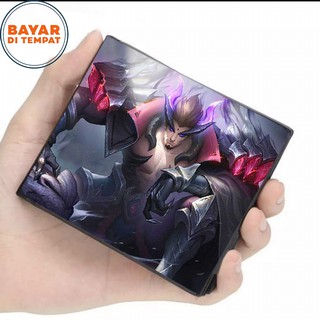 Shopee 9.9 SUPER กระเป๋าสตางค์หนัง พับได้ ลายตัวละคร Mobile Legends Bang Bang Two Fold พร้อมกล่องโบนัส M15 สําหรับเด็ก