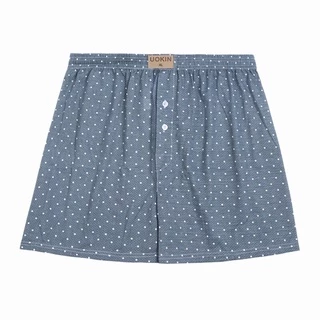บ๊อกเซอร์ชาย XL-2XL(เอว26-40) แบร์น UOKIN เนื้อผ้านิ่ม ใส่สบาย เกรดพรีเมี่ยม