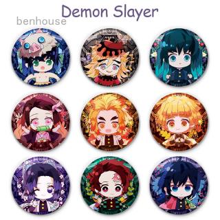 เข็มกลัดรูปทรงปีศาจ pin kamado tanjirou neu neu