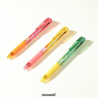 Monami ปากกาลูกลื่น 3 ระบบ รุ่น Flip 3 สีใส