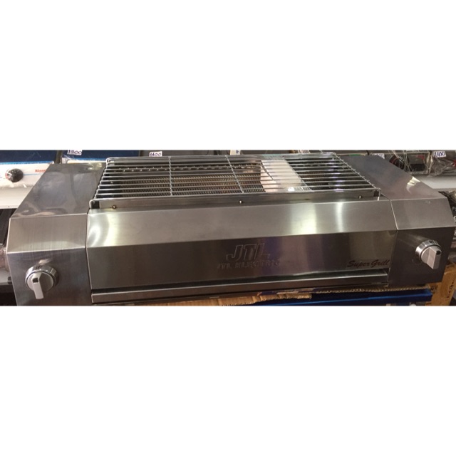 ⚡️ใส่code ELXPH2  รับส่วนลด 7%⚡️JTL เตาแก๊สปิ้ง ย่างหัวเตาอินฟราเรด ไฟด้านข้าง GI 150 gas griller