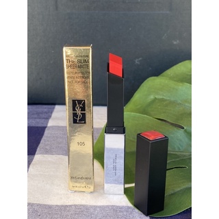 YSL The Slim Sheer Matte #105 Red