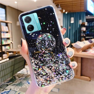 ใหม่ เคสโทรศัพท์มือถือใส แบบนิ่ม ลายกากเพชร มีป็อบอัพ สําหรับ Realme C55 NFC Realme 10 10T 10PRO 10PRO+ 5G 4G 2023 REALMEC55 NFC Realme 10T 10PRO 5G