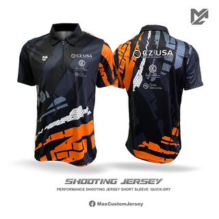 Max Custom Jersey เสื้อยิงปืนแบบใหม่ CZ