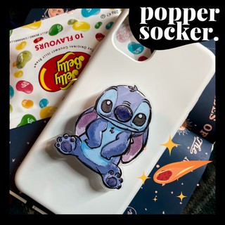 พร้อมส่ง 🦮⛱ poppersocker • griptok UV printing รุ่นใหม่สุดน่ารักลาย Stitch💙