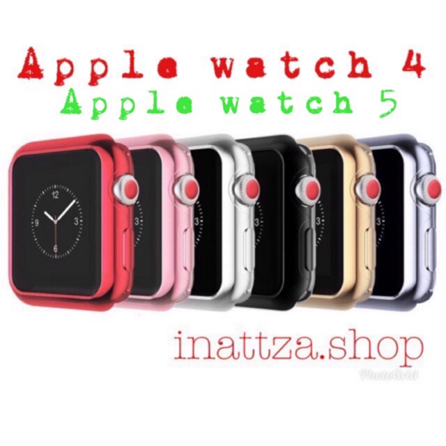 &lt;พร้อมส่ง&gt;⌚️44MM-ซีรีย์ 4/5-เคส TPU แอปเปิ้ลวอทซ์  (44mm-case apple watch series 4/5)