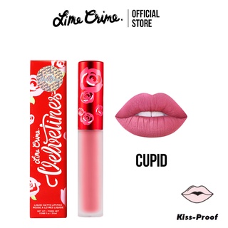 (Lot ผลิต 08/22) (ส่งฟรี) Lime Crime Velvetines สี Cupid ลิปเนื้อแมท ลิปสติก By Lime Crime Thailand