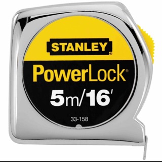 ตลับเมตร STANLEY 5เมตร รุ่น Powerlock ของแท้