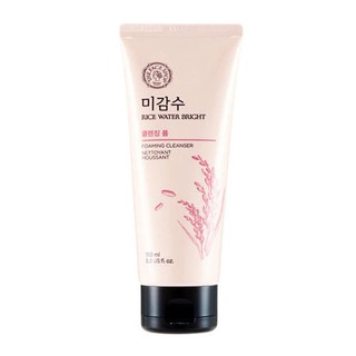 THE FACE SHOP RICE WATER BRIGHT FOAMING CLEANSER