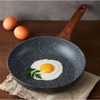 LocknLock - กระทะเคลือบ non-stick รุ่น BAUM MARBLE ไซส์ 20 cm. รหัส LBU1203