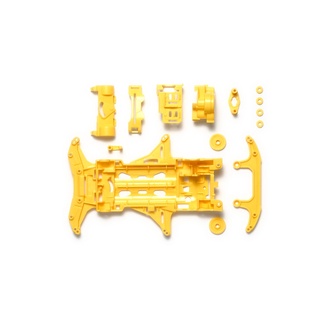 TAMIYA 95353 Jr Reinforced Chassis Set Vs Chassis (Yellow)