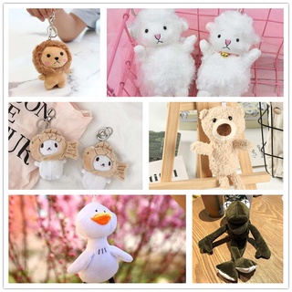 พวงกุญแจ จี้ตุ๊กตายัดไส้ ของเล่นสําหรับห้อยกระเป๋า