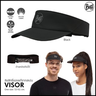 Buff Visor หมวกวิ่งแบบเปิดศีรษะ สวมใส่สบายปรับขนาดได้ ระบายอากาศดี ลิขสิทธิ์ของแท้