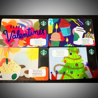 Starbucks card 🇹🇭 1 set