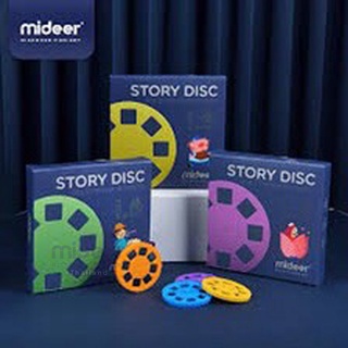 ♕Mideer 4+ ส่งจากไทย ไฟฉายเล่านิทาน ซื้อฟิล์มนิทานเพิ่มได้ค่ะ Kids Storybook Torch-Small MD1024 MD1112-1113♂