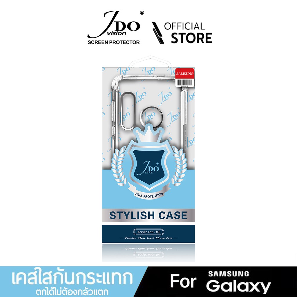 [Official]เคสใสกันกระแทก4มุมSAMSUNG A15 A23 A32 A52 A53 A72 A73-5G A12 A55(5G) A02S A22 A25(5G) JDO VISION