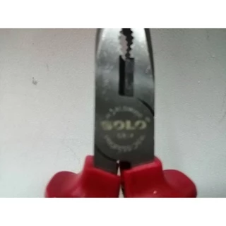 SOLO คีมปากแหลม SOLO ขนาด 6 นิ้ว #6026-6" รุ่นใหม่ เหล็ก CR-V แท้ 100%