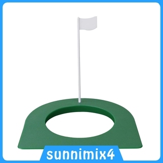 [H₂Sports&amp;Fitness] Plastic Golf Putting Practice Cup Hole with Flag for Indoor Outdoor Training