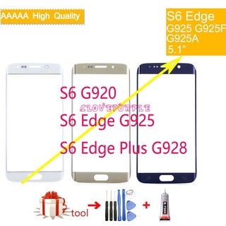 ( Free Tool ) หน้าจอสัมผัสสําหรับ Samsung Galaxy S6 G920 G920F Sm - G920 S6 Edge Sm - G925F G9250 Plus G928F