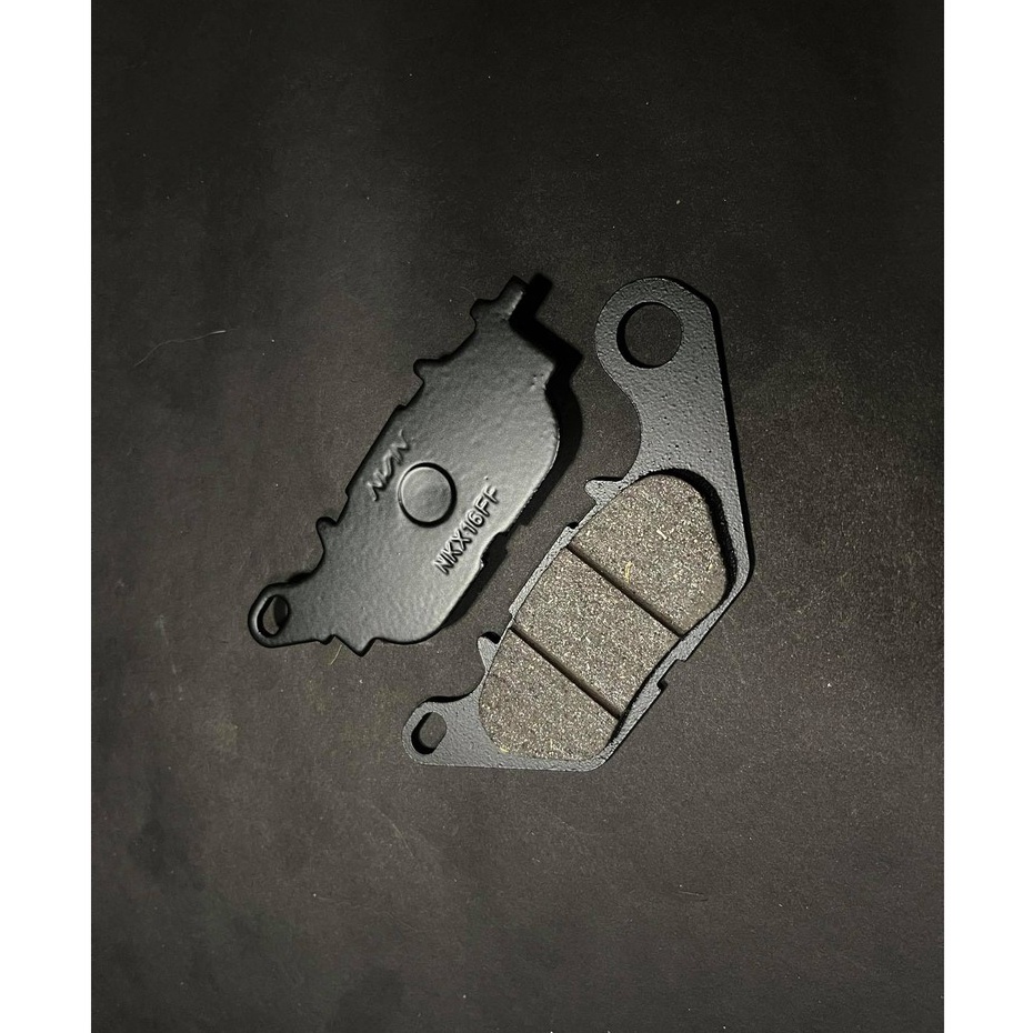 ผ้าเบรคหน้า  (YAMAHA) แท้ รุ่น FINO,SPARK,MIO,NOUVO,GRAND FILANO,XMAX,NMAX,R15,R3,MSLAZ,TTX,XIR