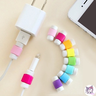 Ready Stock อุปกรณ์ถนอมสายชาร์จสําหรับ Iphone Android Usb