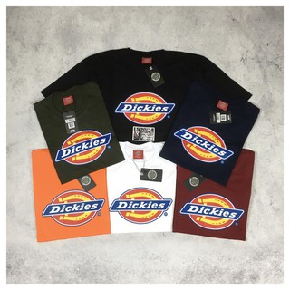 เสื้อยืด ลายโลโก้ DICKIES 1:1 ของแท้